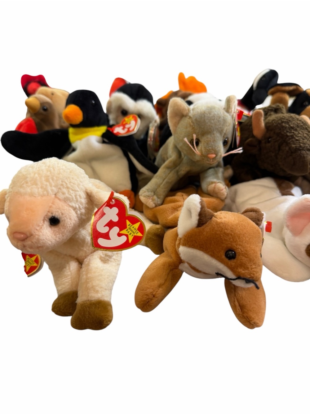 Ty Beanie Babies Assorted Plush Toy Collection - lot of 33 - Picture 7 of 10
